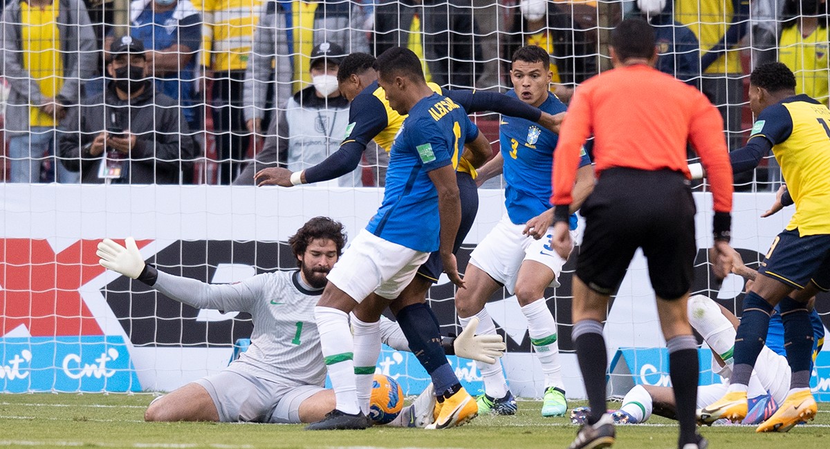LA SELECCIÓN DE BRASIL EMPATA CON ECUADOR PARA LAS ELIMINATORIAS DEL MUNDIAL 2022
